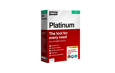 Nero Platinum Suite 2025 – PC 专业工具箱 支持音视频编辑刻录文件备份还原
